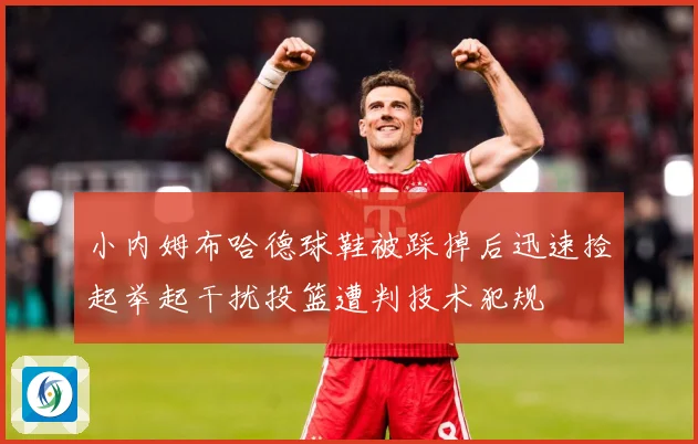 小内姆布哈德球鞋被踩掉后迅速捡起举起干扰投篮遭判技术犯规